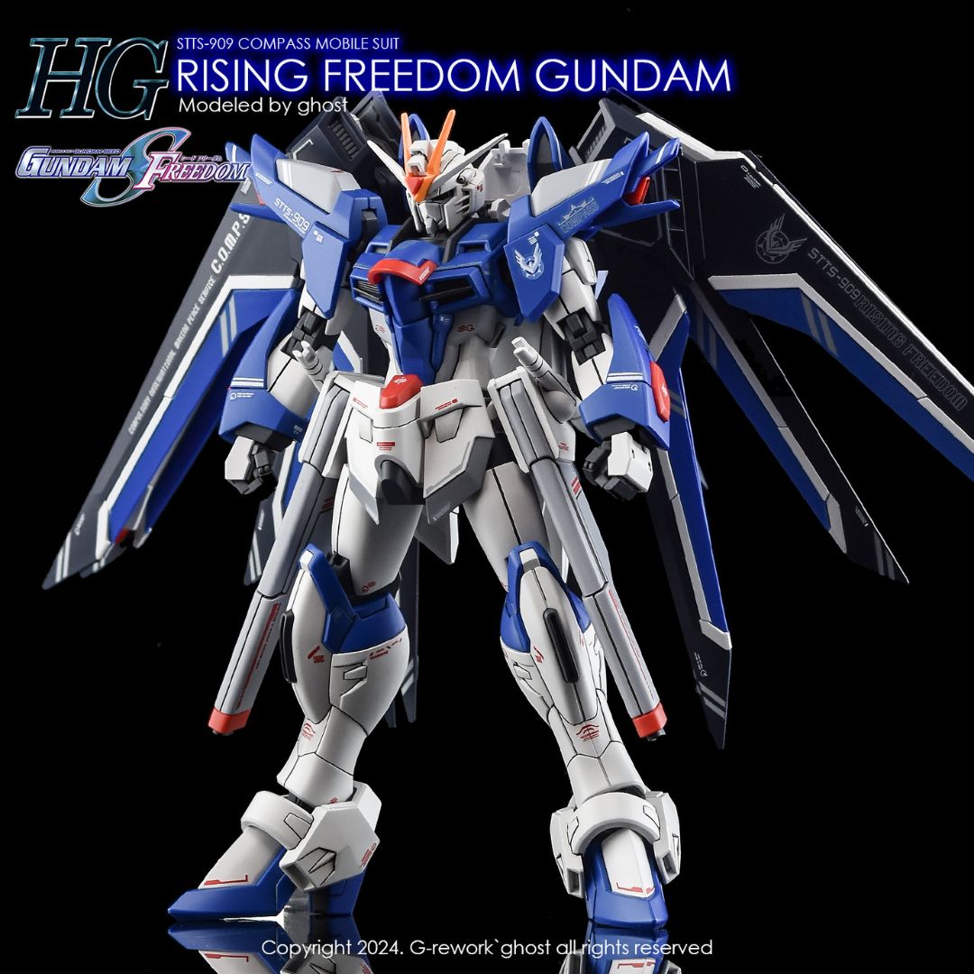 G-Rework Decal - [HG] SEED RISING FREEDOM GUNDAM