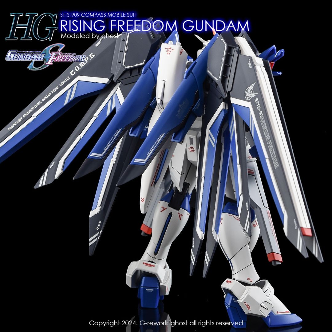 G-Rework Decal - [HG] SEED RISING FREEDOM GUNDAM