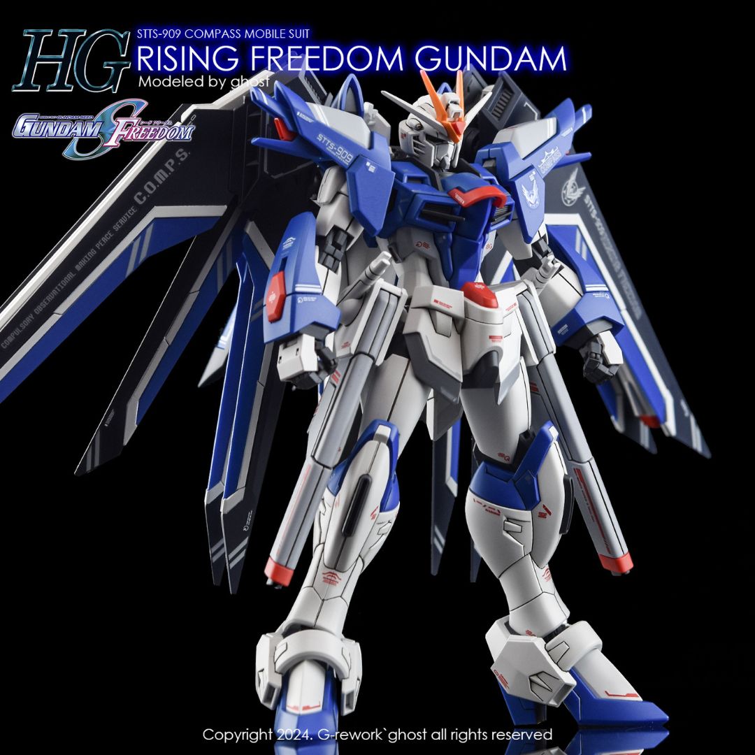 G-Rework Decal - [HG] SEED RISING FREEDOM GUNDAM