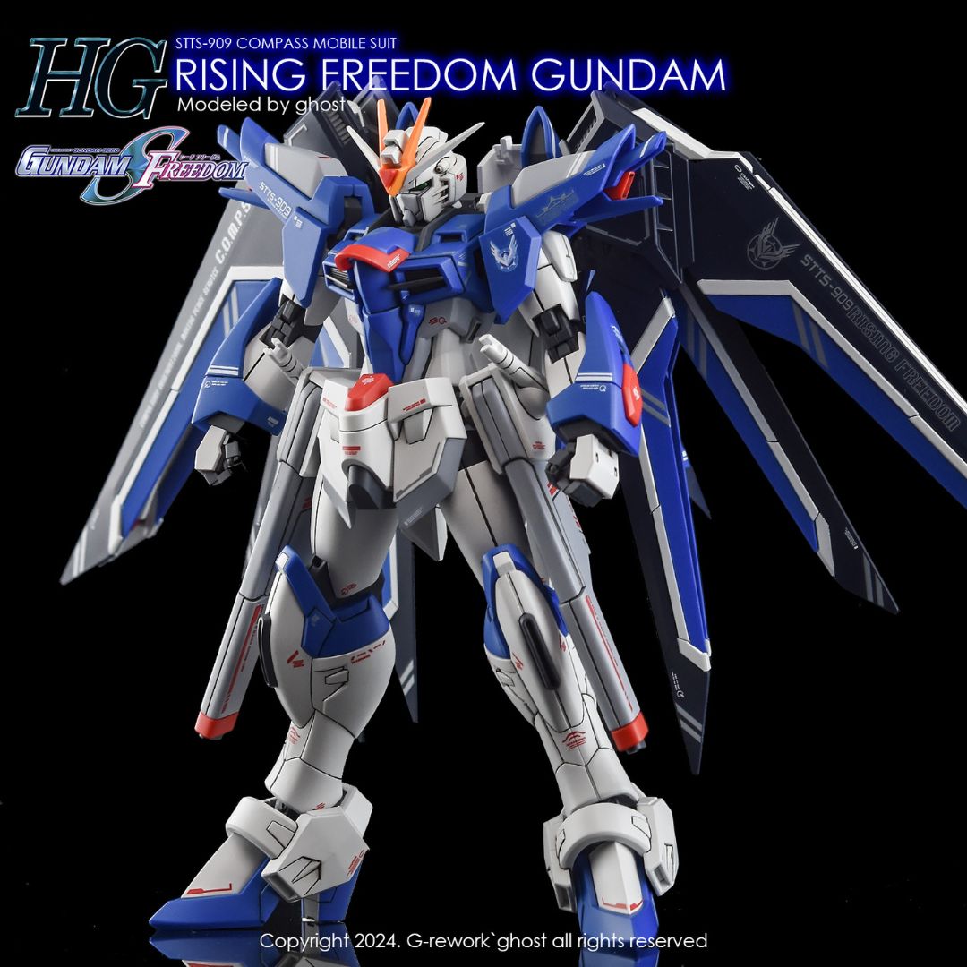 G-Rework Decal - [HG] SEED RISING FREEDOM GUNDAM