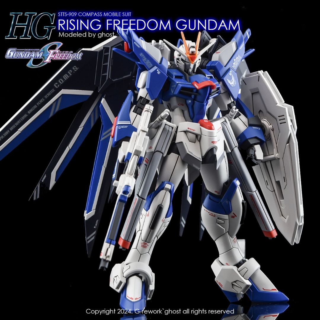 G-Rework Decal - [HG] SEED RISING FREEDOM GUNDAM