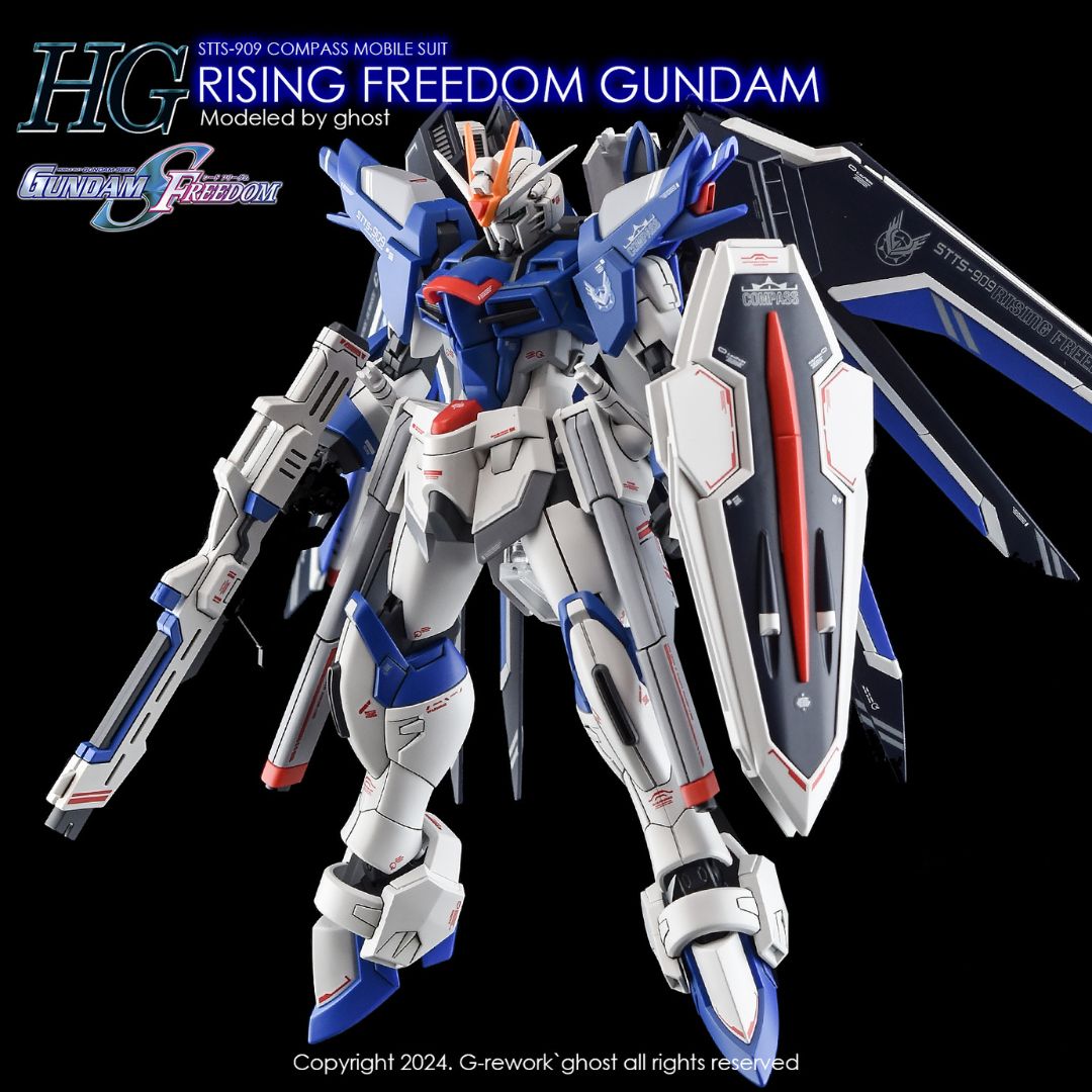 G-Rework Decal - [HG] SEED RISING FREEDOM GUNDAM