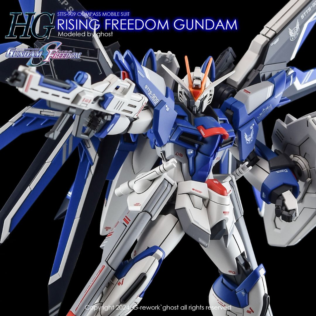 G-Rework Decal - [HG] SEED RISING FREEDOM GUNDAM