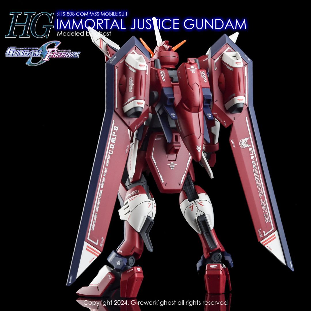 G-Rework Decal - [HG] SEED IMMORTAL JUSTICE GUNDAM