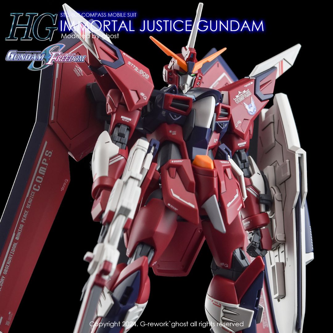 G-Rework Decal - [HG] SEED IMMORTAL JUSTICE GUNDAM