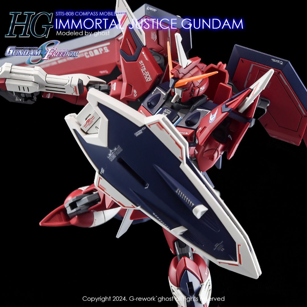 G-Rework Decal - [HG] SEED IMMORTAL JUSTICE GUNDAM