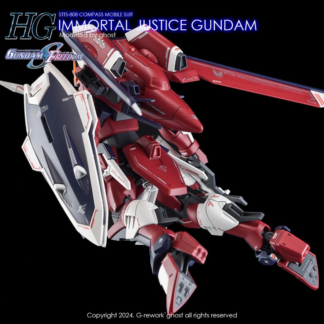 G-Rework Decal - [HG] SEED IMMORTAL JUSTICE GUNDAM
