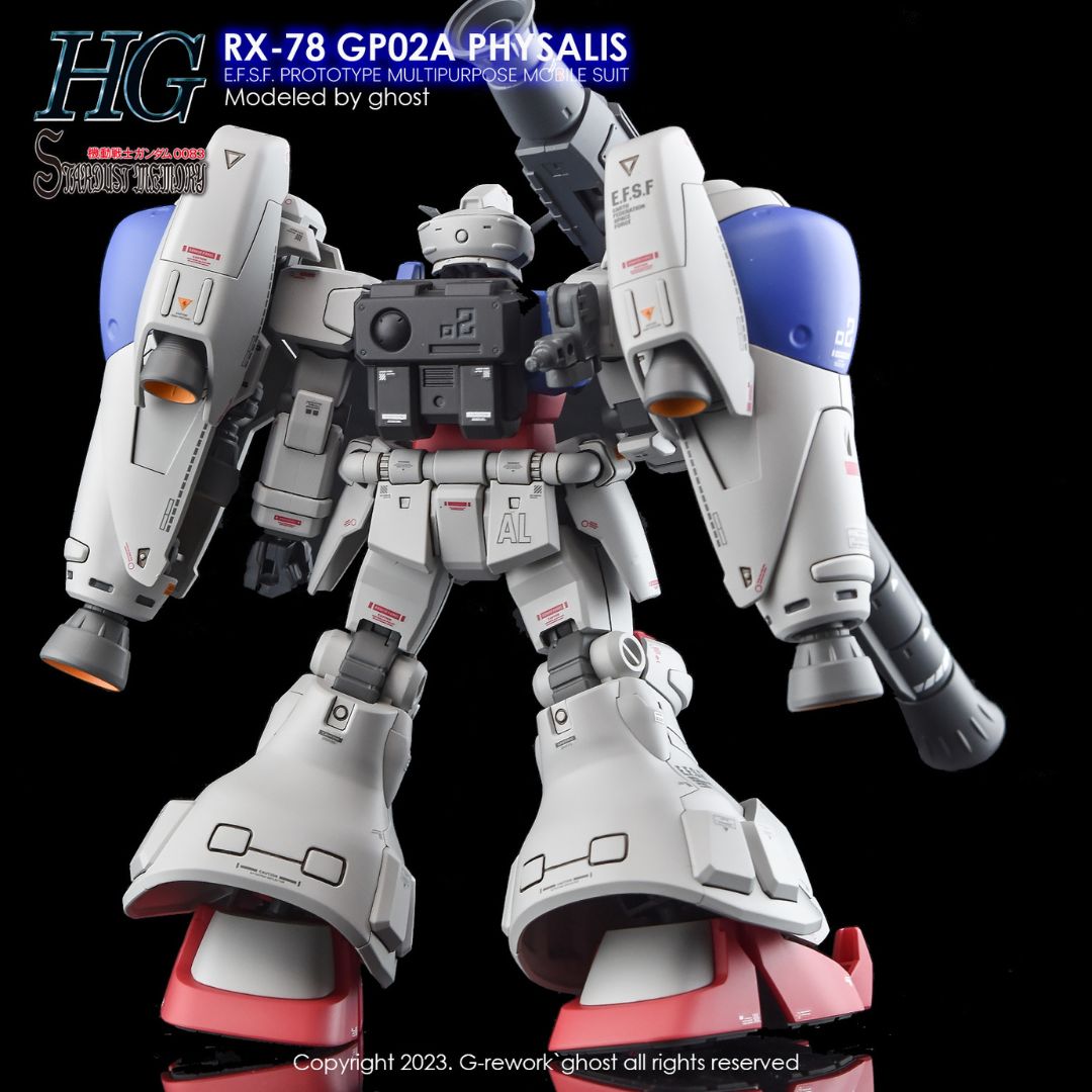 G-Rework Decal - [HG] RX-78 GP02A PHYSALIS