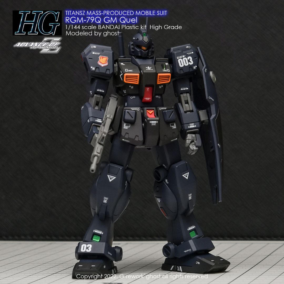 G-Rework Decal - [HG] RGM-79Q GM QUEL