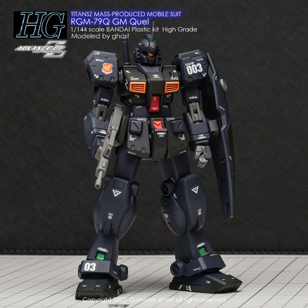 G-Rework Decal - [HG] RGM-79Q GM QUEL