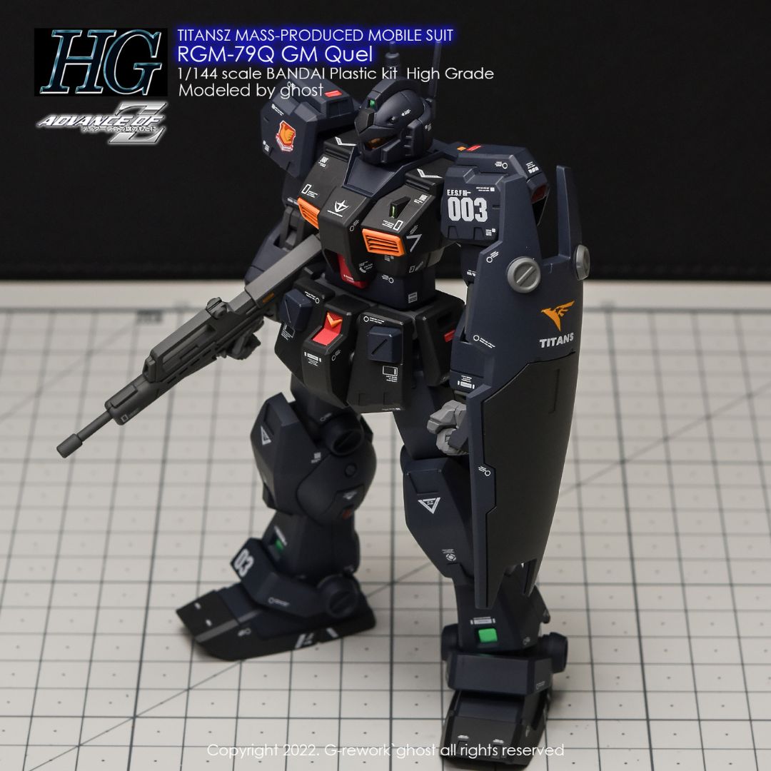 G-Rework Decal - [HG] RGM-79Q GM QUEL