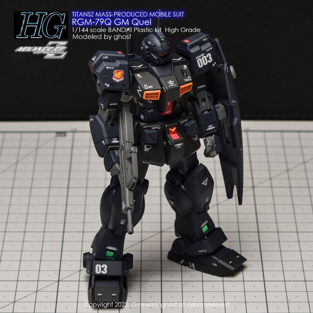 G-Rework Decal - [HG] RGM-79Q GM QUEL