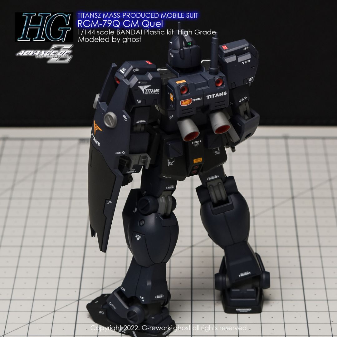 G-Rework Decal - [HG] RGM-79Q GM QUEL