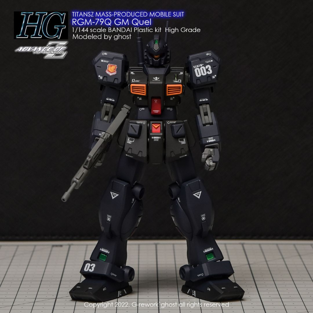G-Rework Decal - [HG] RGM-79Q GM QUEL