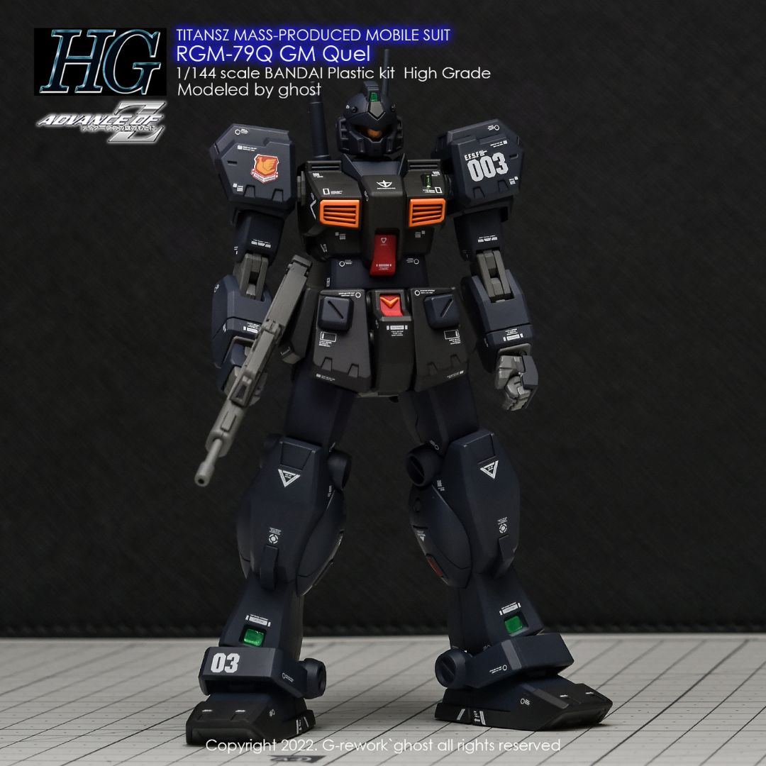 G-Rework Decal - [HG] RGM-79Q GM QUEL