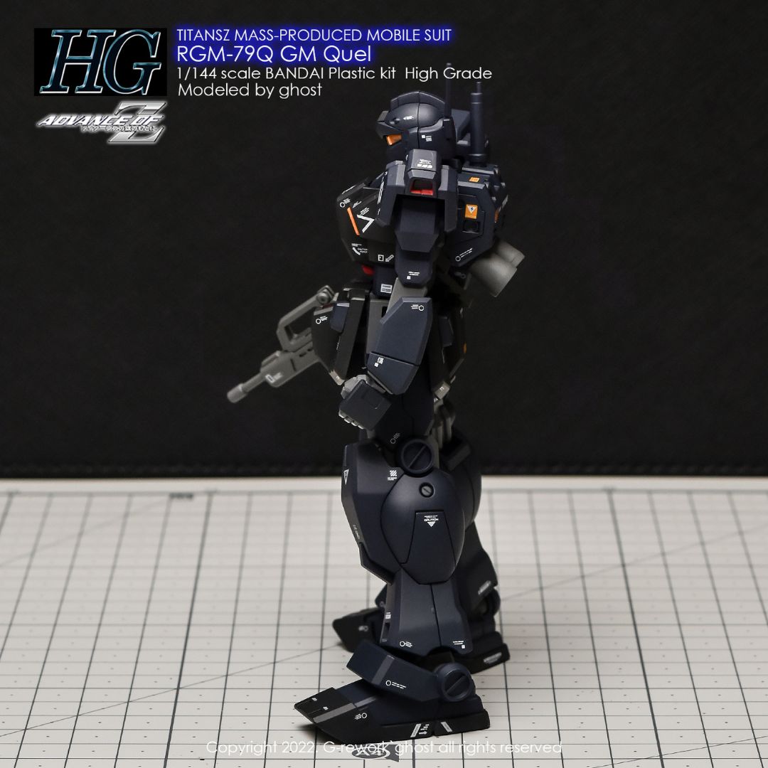 G-Rework Decal - [HG] RGM-79Q GM QUEL