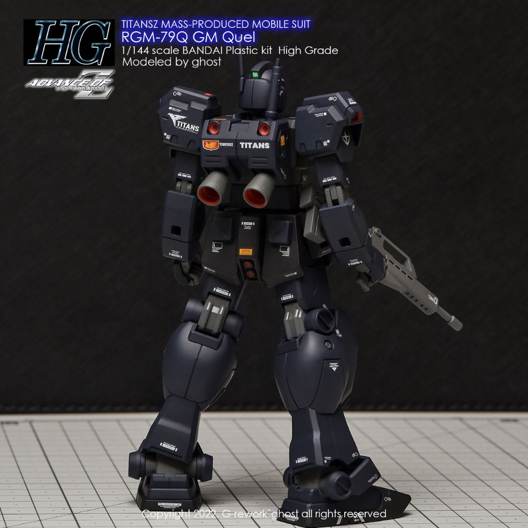 G-Rework Decal - [HG] RGM-79Q GM QUEL