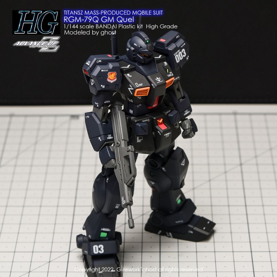 G-Rework Decal - [HG] RGM-79Q GM QUEL