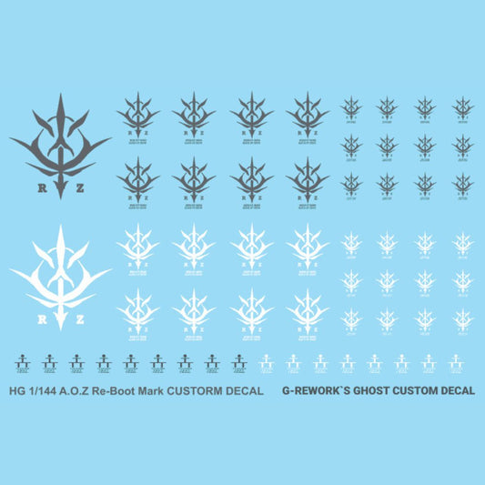G-Rework Decal - [HG] ADVANCED OF ZETA RE-BOOT MARK