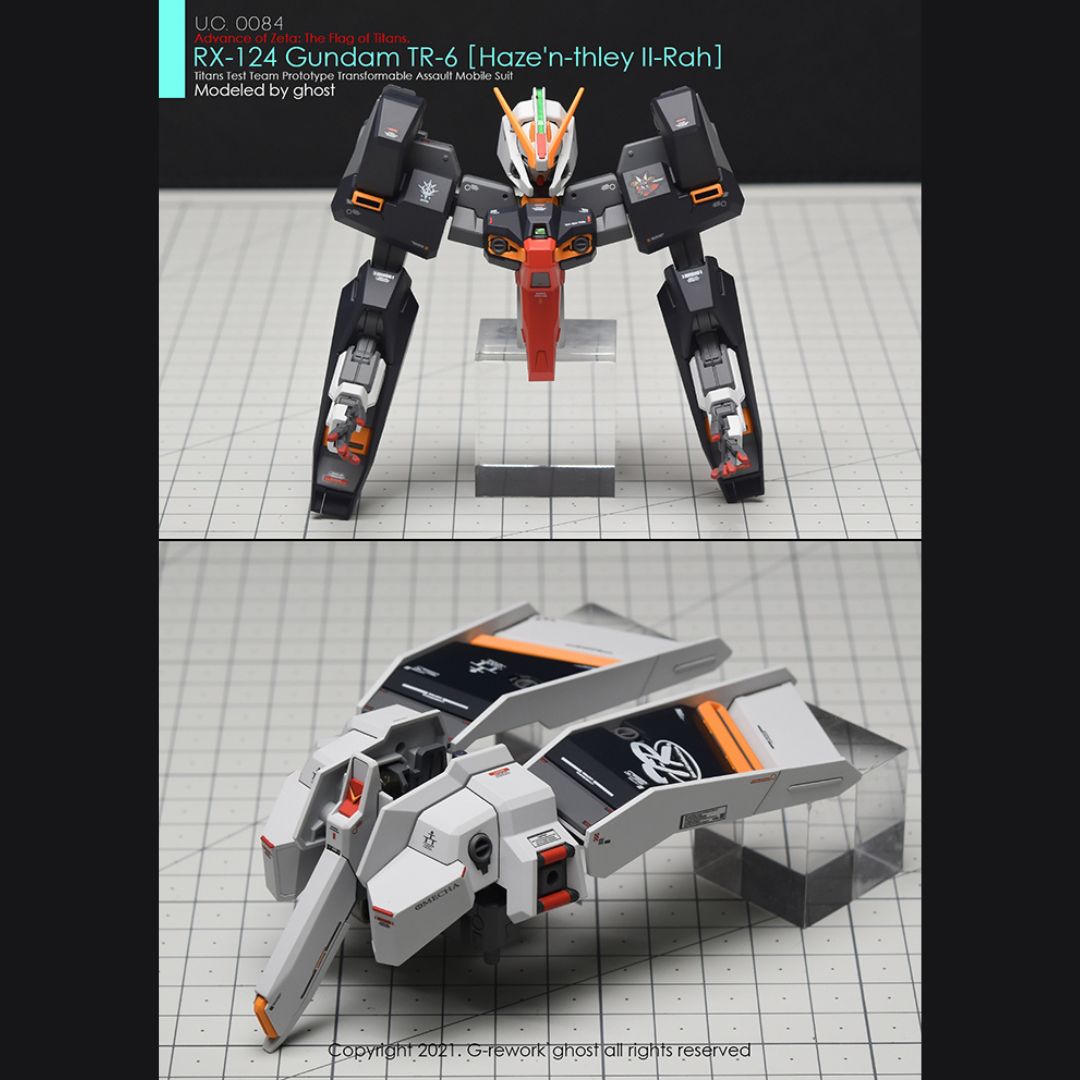G-Rework Decal - [HG] RX-124 GUNDAM TR-6 HAZE'N-THLEY II-RAH