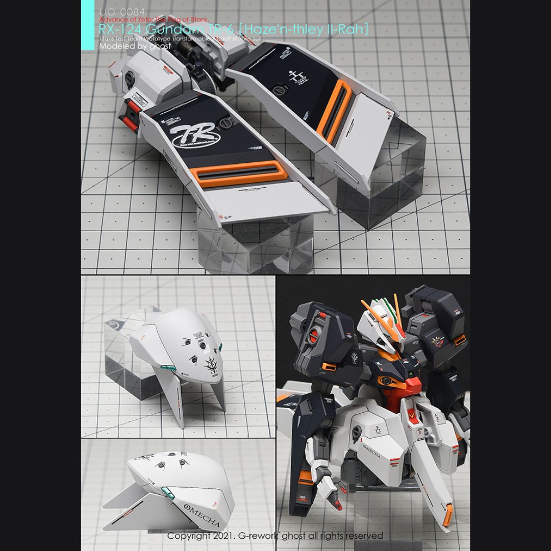 G-Rework Decal - [HG] RX-124 GUNDAM TR-6 HAZE'N-THLEY II-RAH
