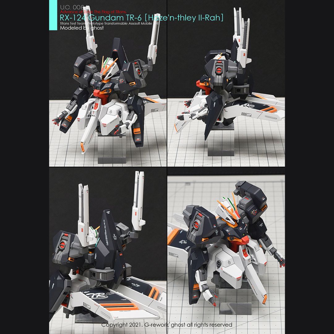 G-Rework Decal - [HG] RX-124 GUNDAM TR-6 HAZE'N-THLEY II-RAH