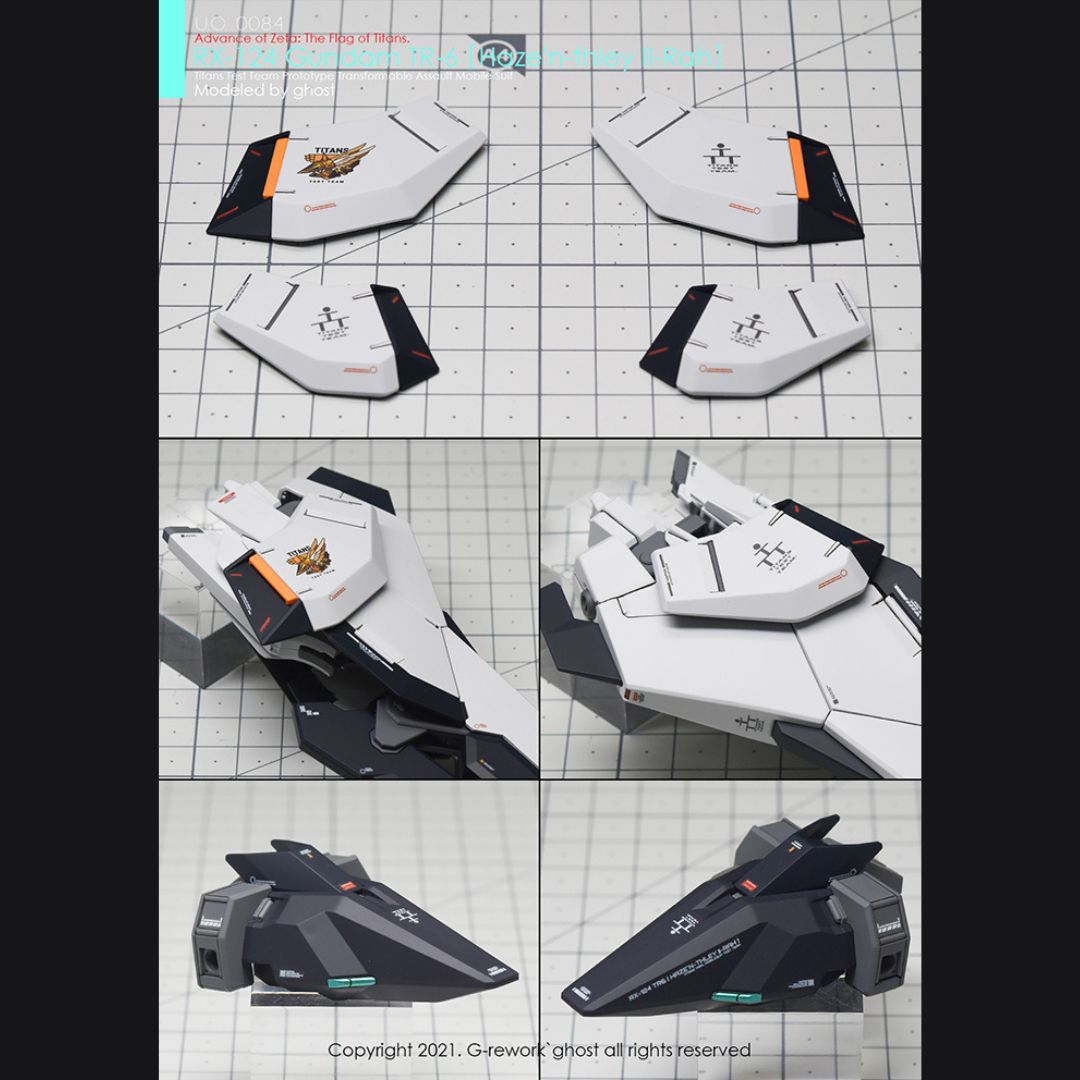 G-Rework Decal - [HG] RX-124 GUNDAM TR-6 HAZE'N-THLEY II-RAH
