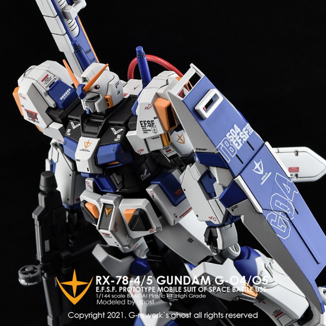 G-Rework Decal - [HG] RX-78-04/05 FULL SET