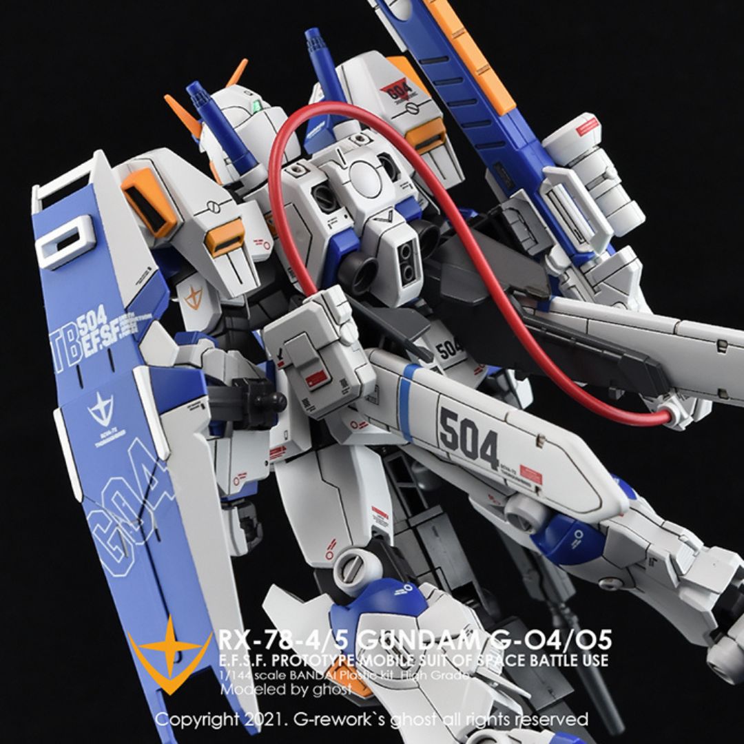 G-Rework Decal - [HG] RX-78-04/05 FULL SET