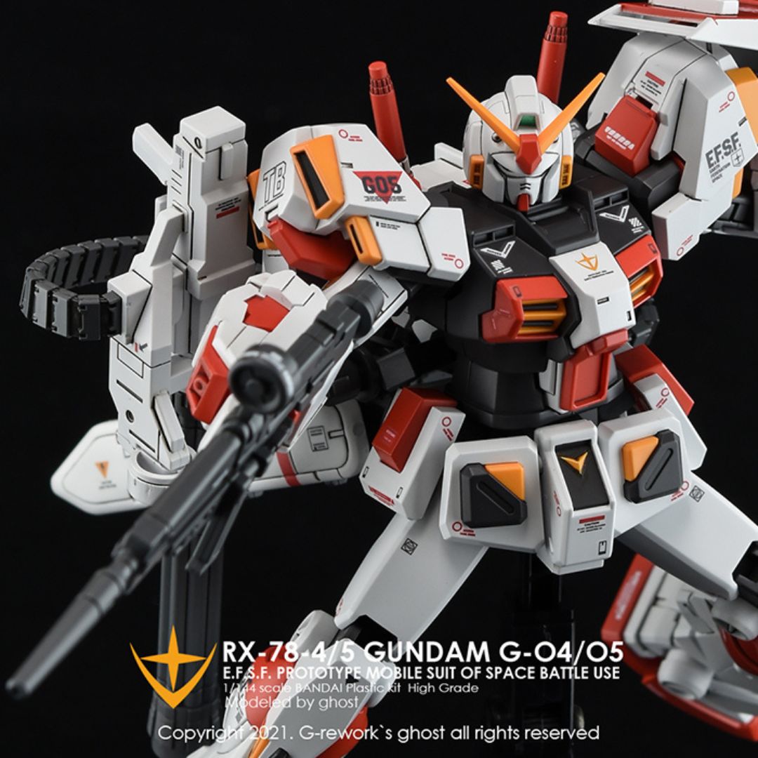 G-Rework Decal - [HG] RX-78-04/05 FULL SET