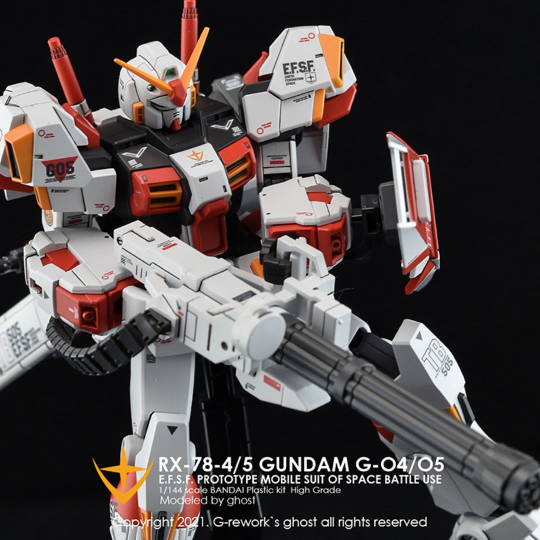 G-Rework Decal - [HG] RX-78-04/05 FULL SET