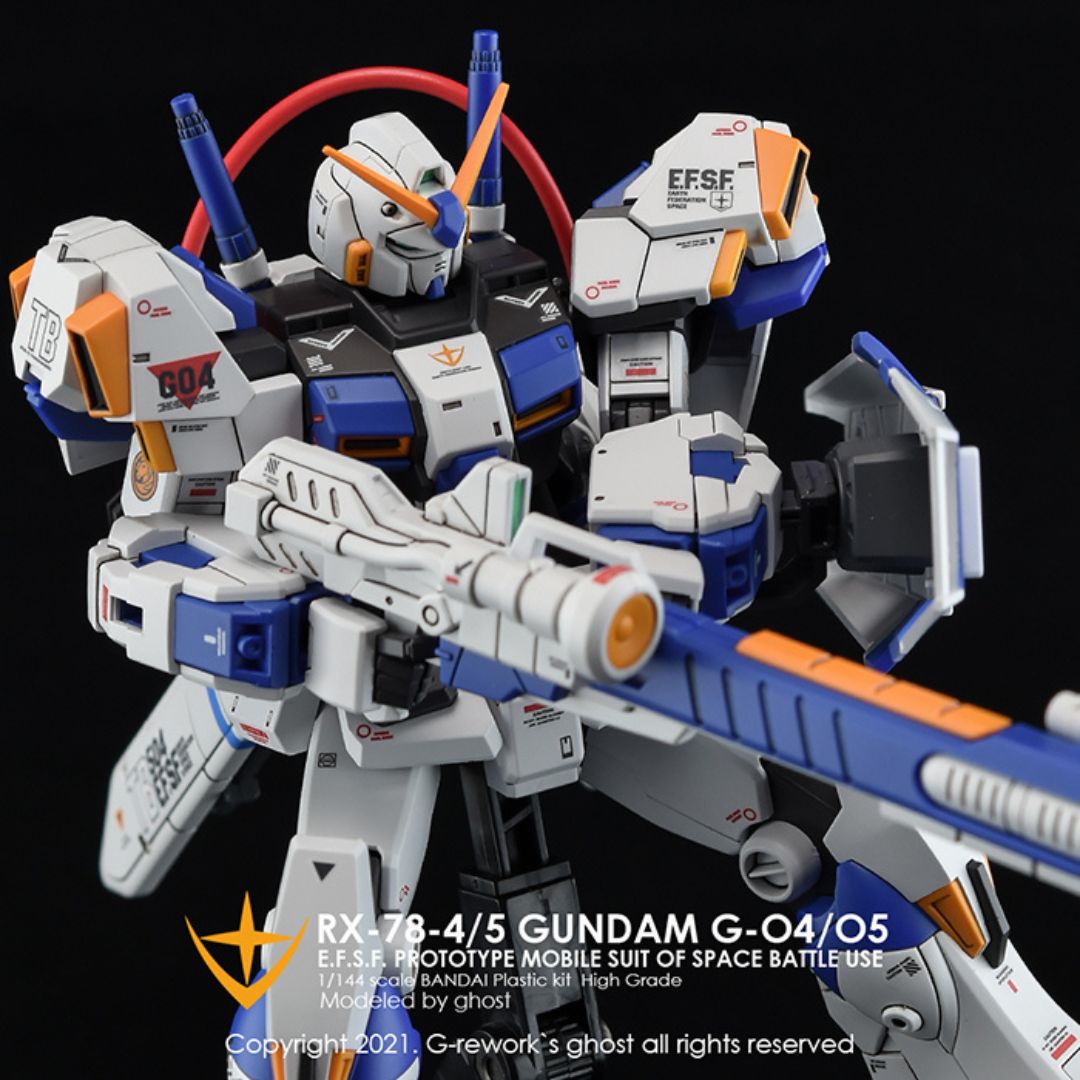 G-Rework Decal - [HG] RX-78-04/05 FULL SET