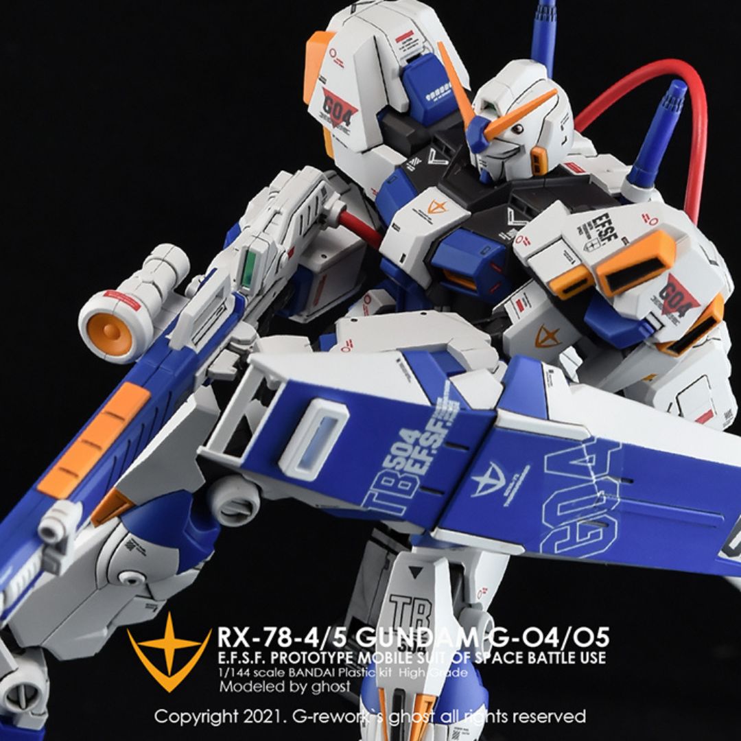 G-Rework Decal - [HG] RX-78-04/05 FULL SET