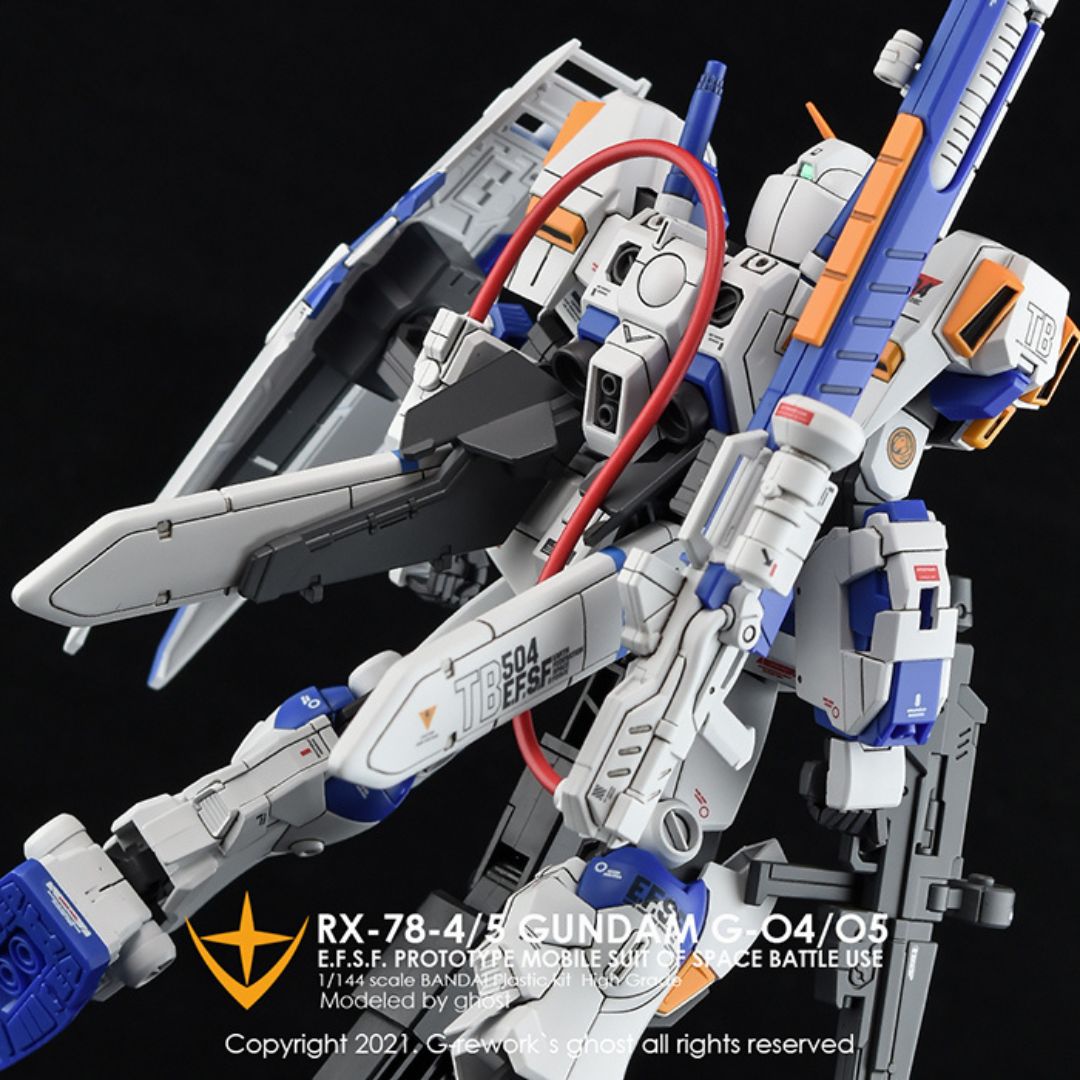 G-Rework Decal - [HG] RX-78-04/05 FULL SET