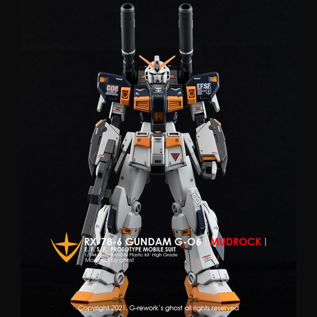 G-Rework Decal - [HG] RX-78-06 MUDROCK