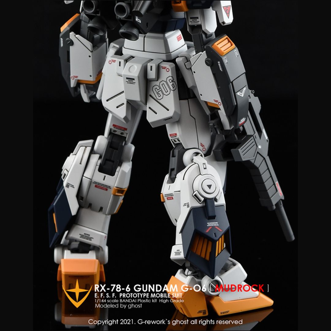 G-Rework Decal - [HG] RX-78-06 MUDROCK