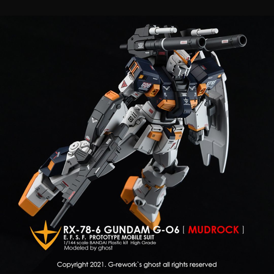 G-Rework Decal - [HG] RX-78-06 MUDROCK