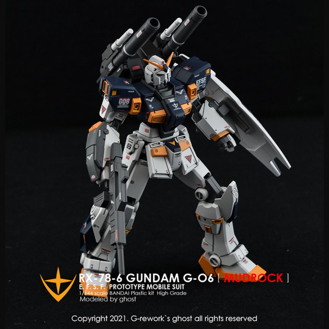 G-Rework Decal - [HG] RX-78-06 MUDROCK
