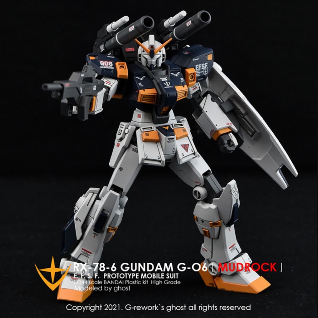 G-Rework Decal - [HG] RX-78-06 MUDROCK