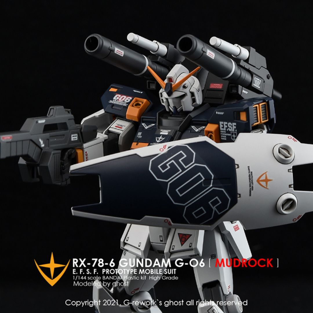 G-Rework Decal - [HG] RX-78-06 MUDROCK