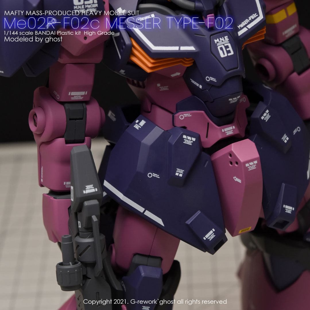 G-Rework Decal - [HG] MESSER COMMANDER TYPE (CLUB G)