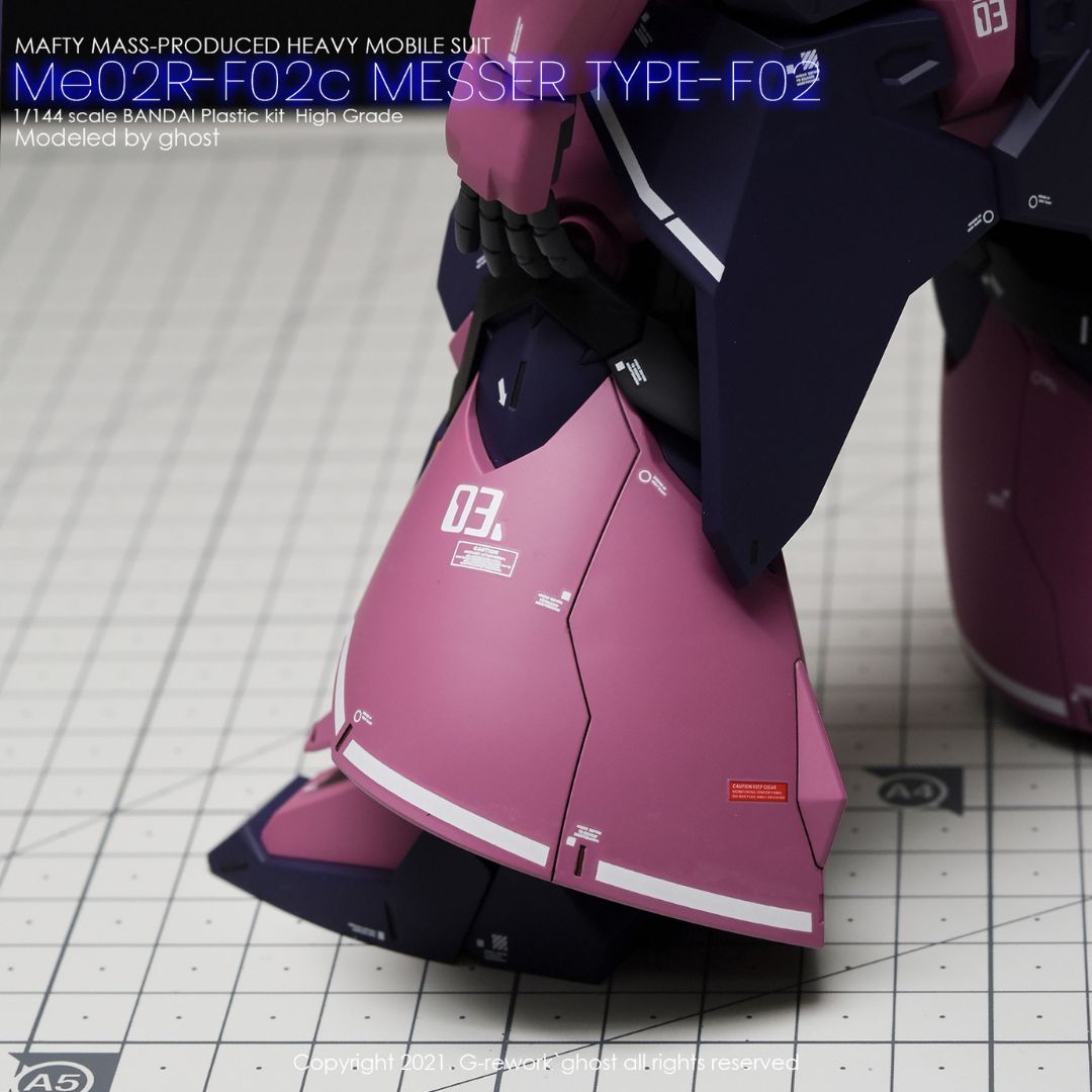 G-Rework Decal - [HG] MESSER COMMANDER TYPE (CLUB G)