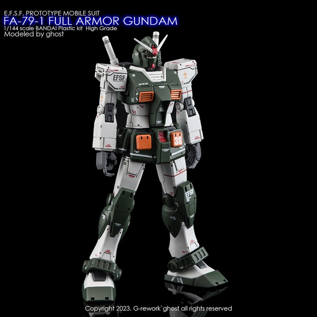 G-Rework Decal - [HG] FA-78-1 FULL ARMOR GUNDAM