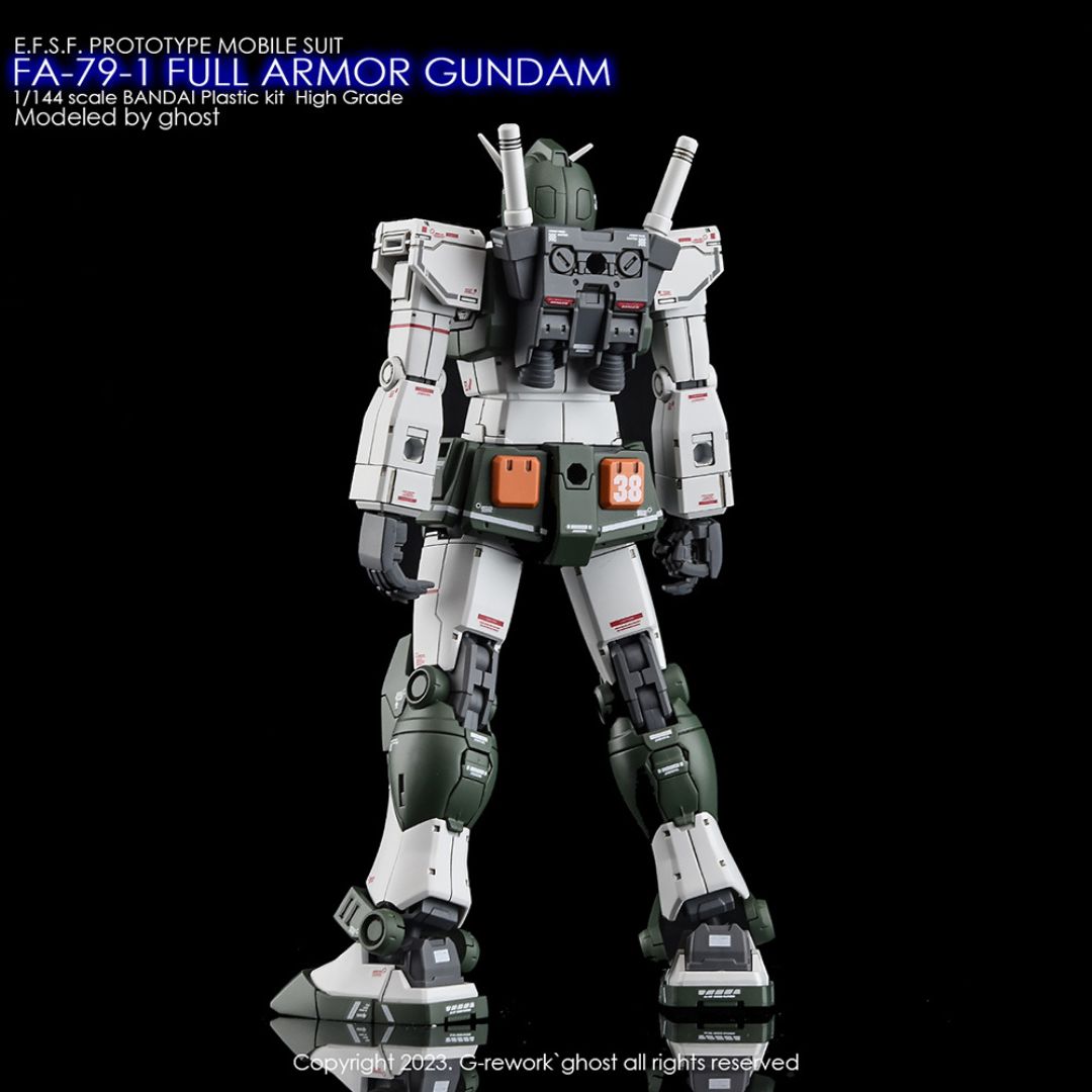 G-Rework Decal - [HG] FA-78-1 FULL ARMOR GUNDAM