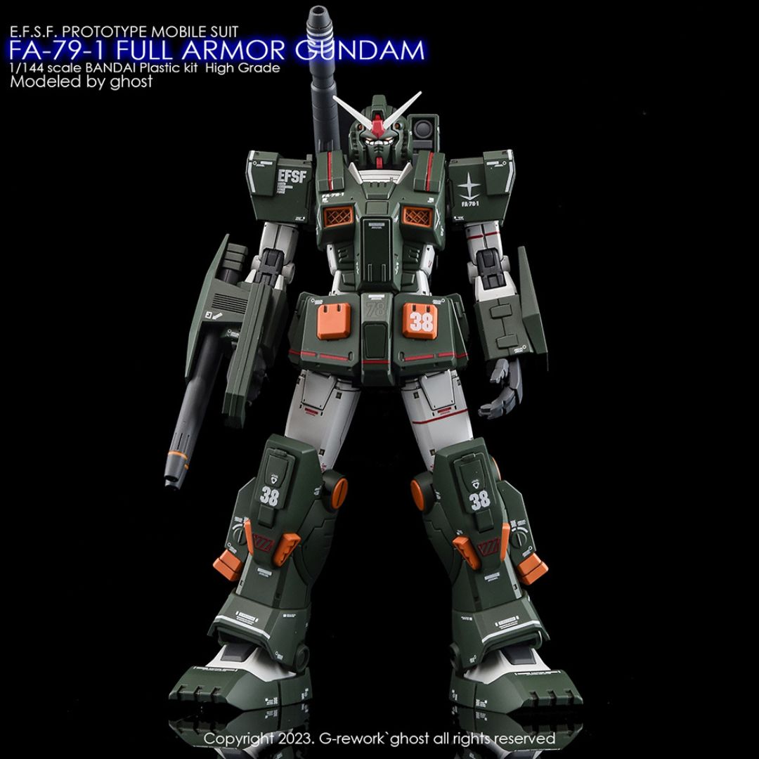 G-Rework Decal - [HG] FA-78-1 FULL ARMOR GUNDAM