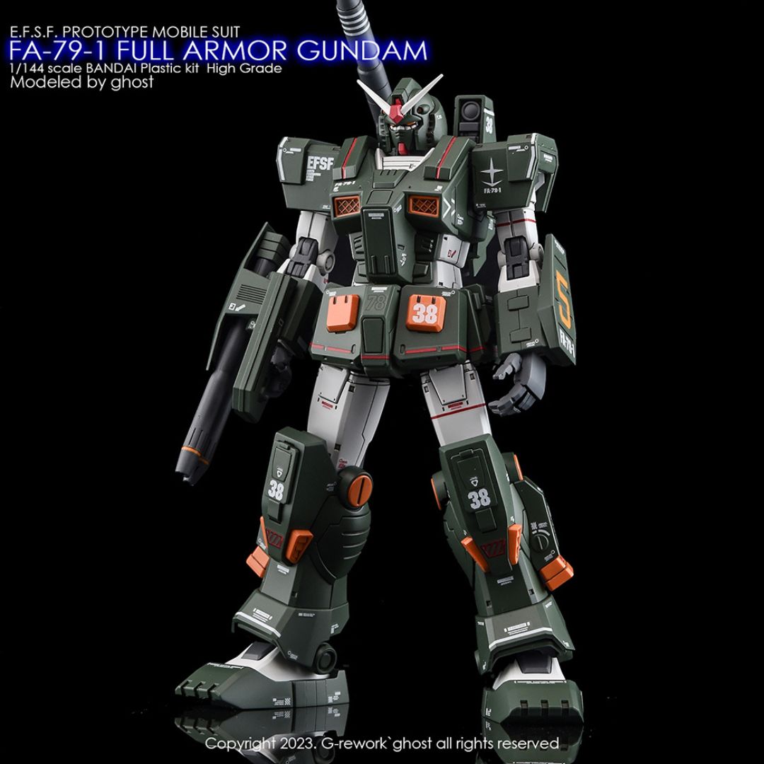 G-Rework Decal - [HG] FA-78-1 FULL ARMOR GUNDAM