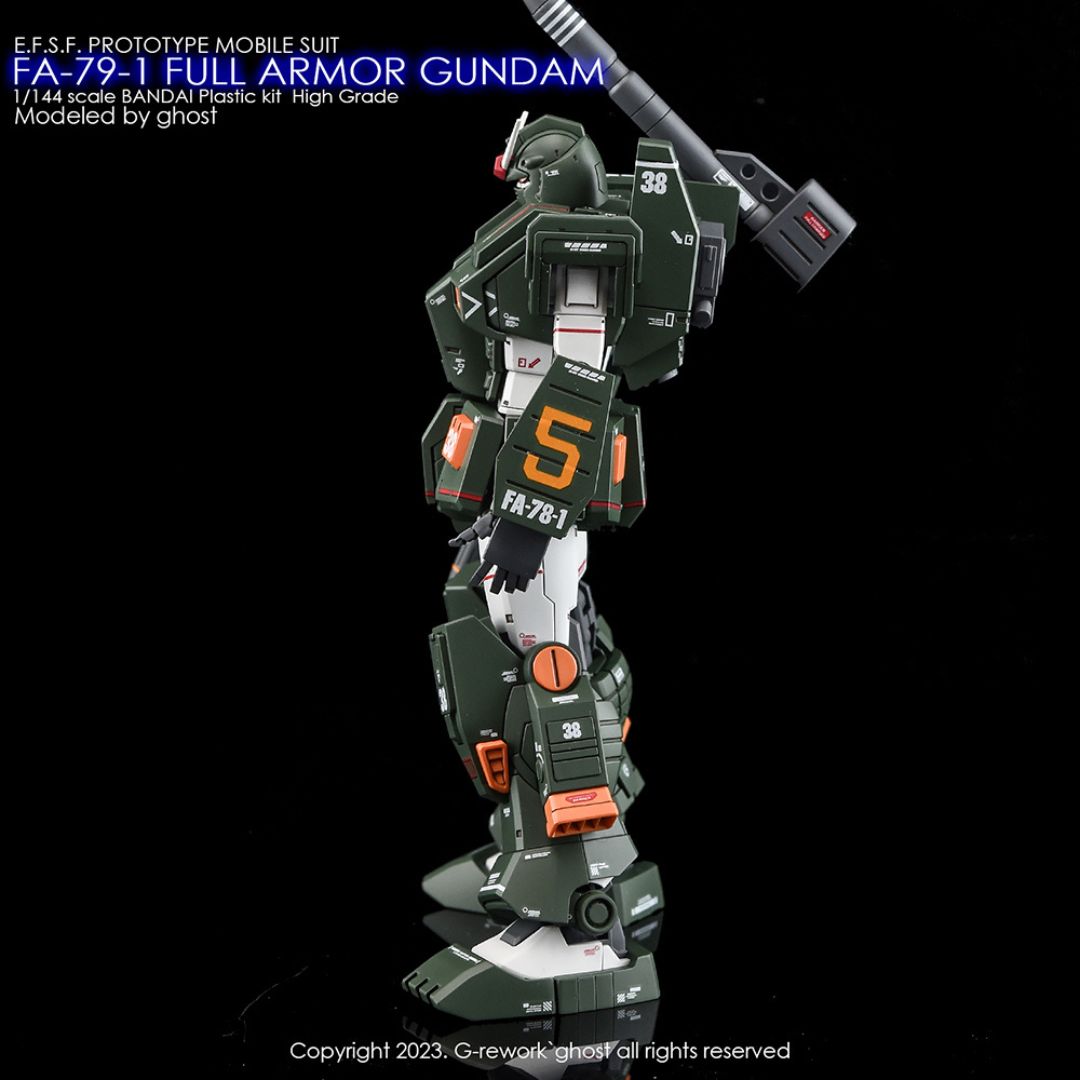 G-Rework Decal - [HG] FA-78-1 FULL ARMOR GUNDAM