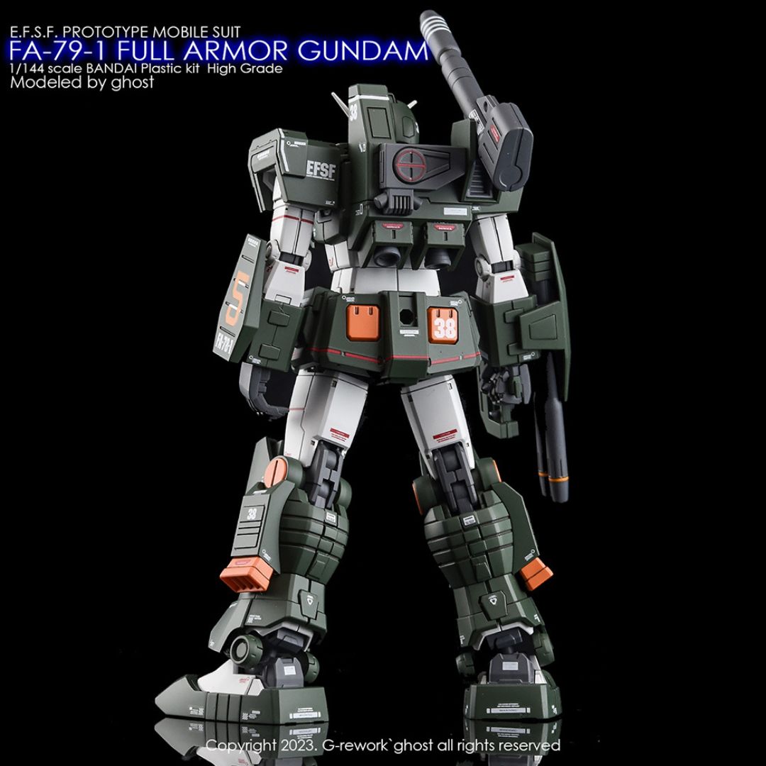 G-Rework Decal - [HG] FA-78-1 FULL ARMOR GUNDAM