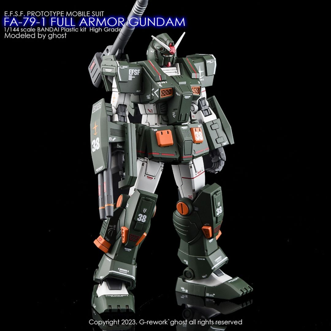 G-Rework Decal - [HG] FA-78-1 FULL ARMOR GUNDAM