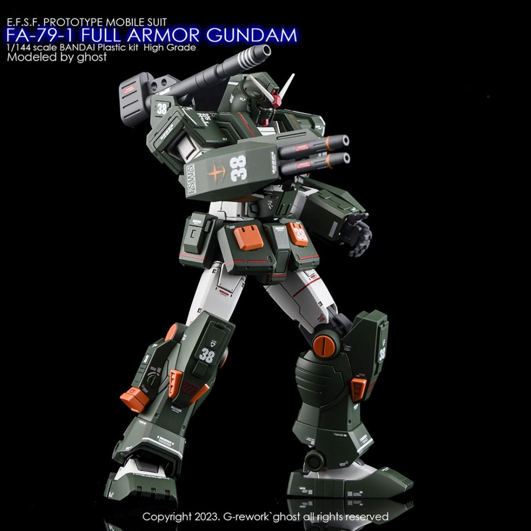 G-Rework Decal - [HG] FA-78-1 FULL ARMOR GUNDAM